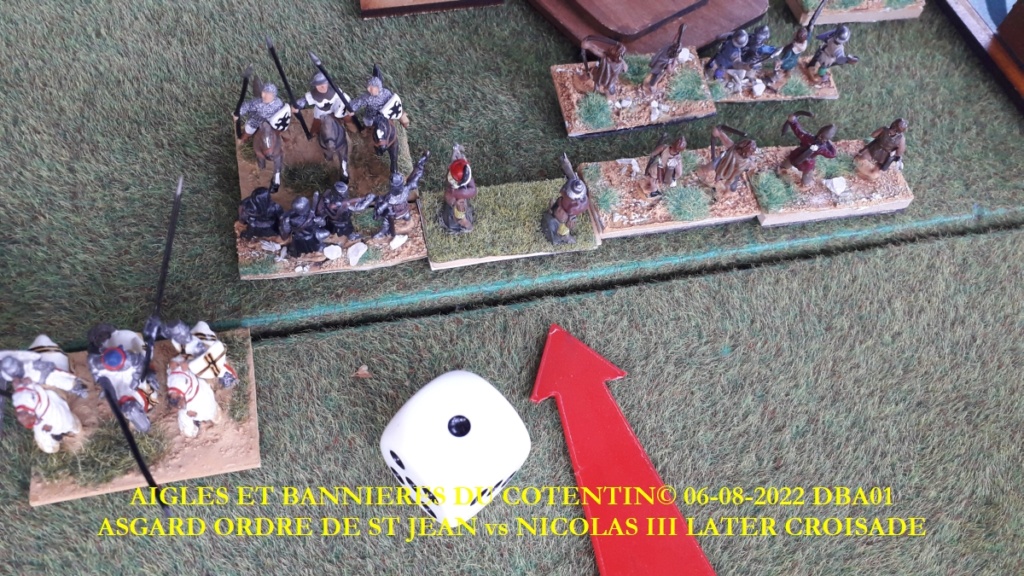 Réunion du samedi 06/08/2022 IV-17 LATER CRUSADER 1128 AD - 1303 AD vs IV-56 ORDER OF ST JOHN - MALTE 1291AD-1522AD partie 1 29_abc24