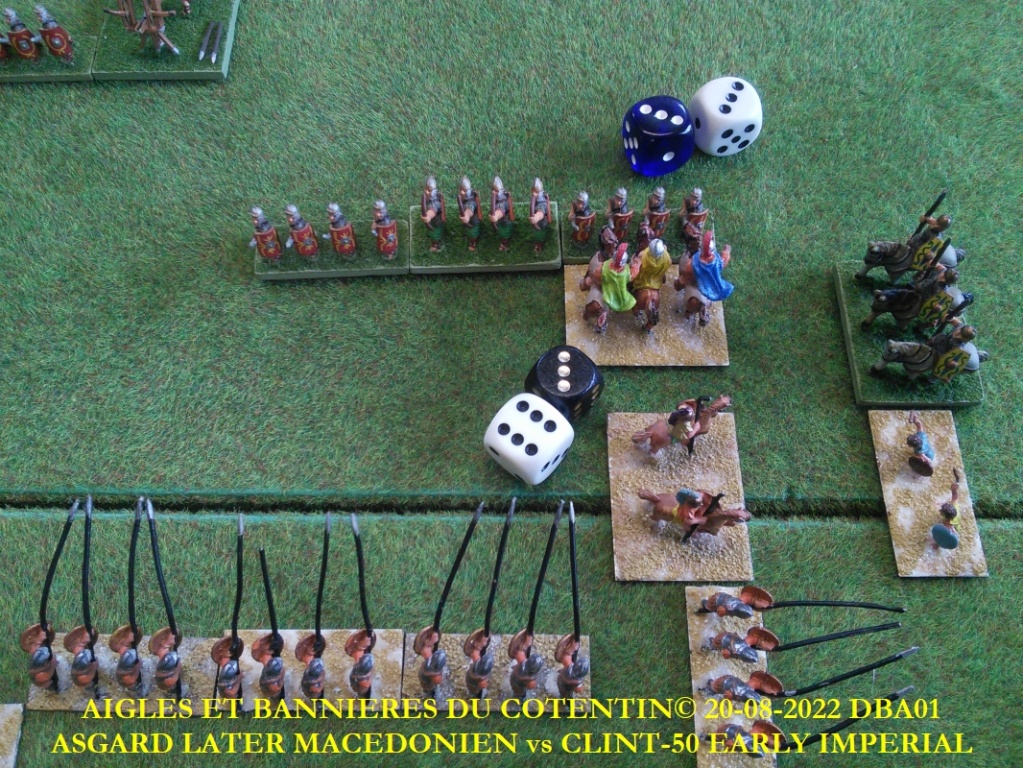 Réunion le samedi 20 Aout 2022 au local - ASGARD LATER MACEDONIEN vs CLINT-50 EARLY IMPERIAL ROMAN DBA 3.0 30_abc25