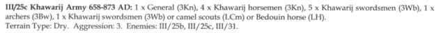 Clint-50 IV-17 LATER CRUSADER 1128 AD - 1303 AD vs Asgard  Kahawarij 658-873 AD Iii-2511