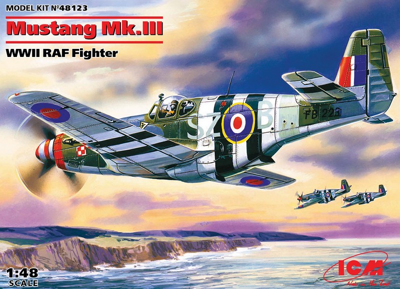 1/48 Mustang MK III I.C.M 48123-11