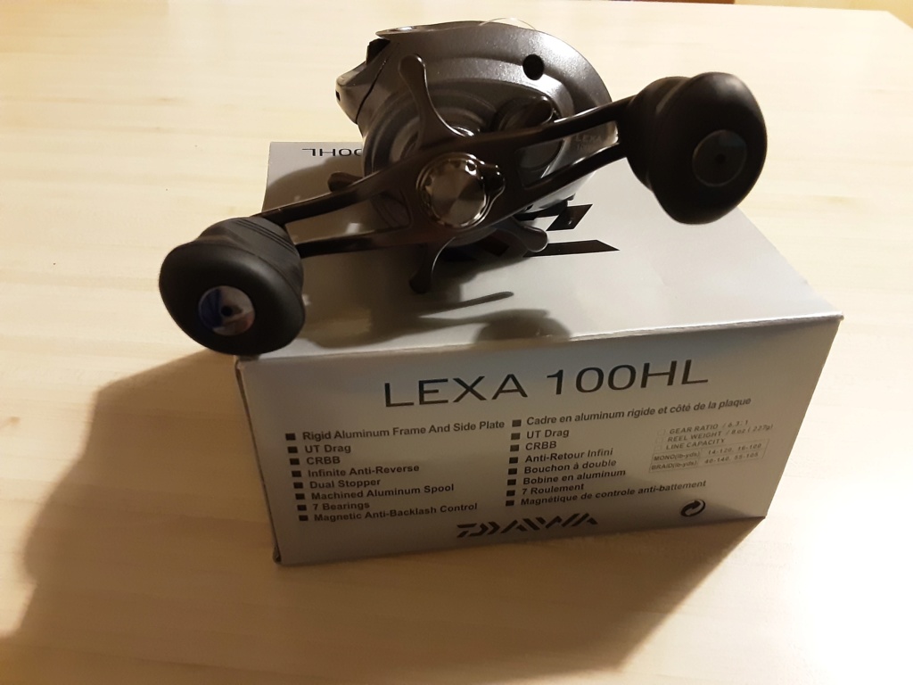Moulinet casting daiwa lexa 100 hl 15800111