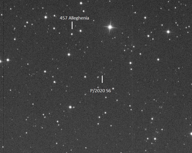Trouver la comète Comete11