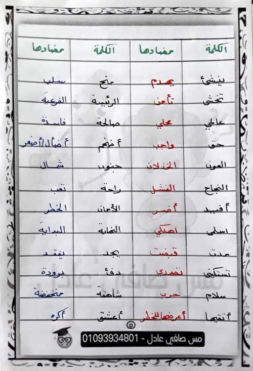 ملزمة المحور الأول لغة عربية للصف الرابع الابتدائي ترم أول 2023 م صافي عادل  4_img_13