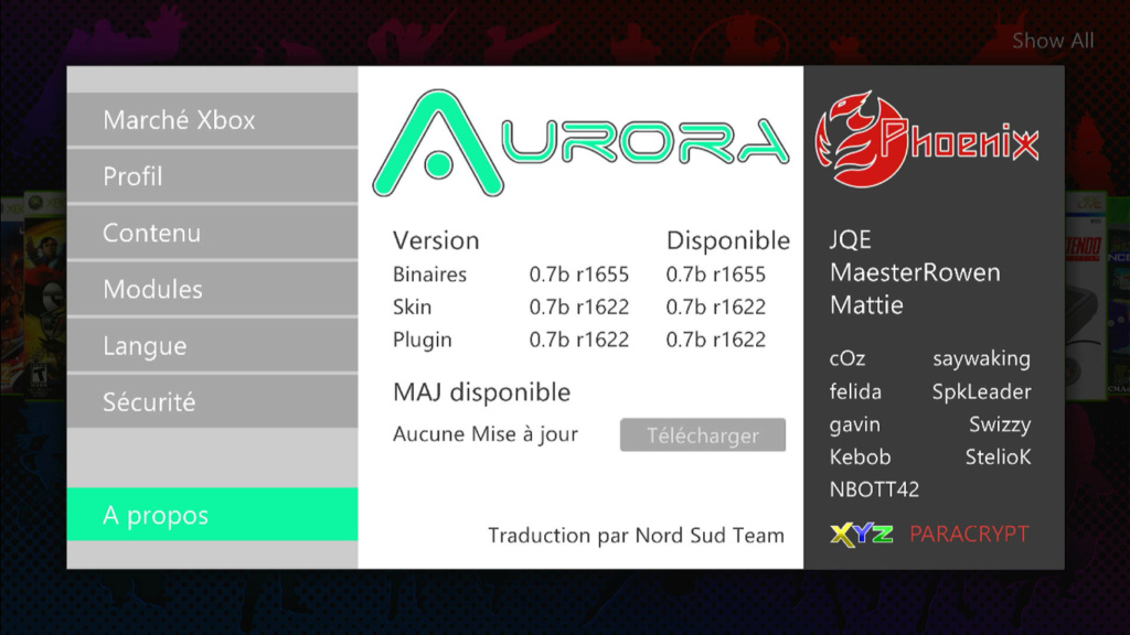 [VENDU] xbox 360E 250G mod RGH3, émulateurs arcade et consoles, ++ Aurora11