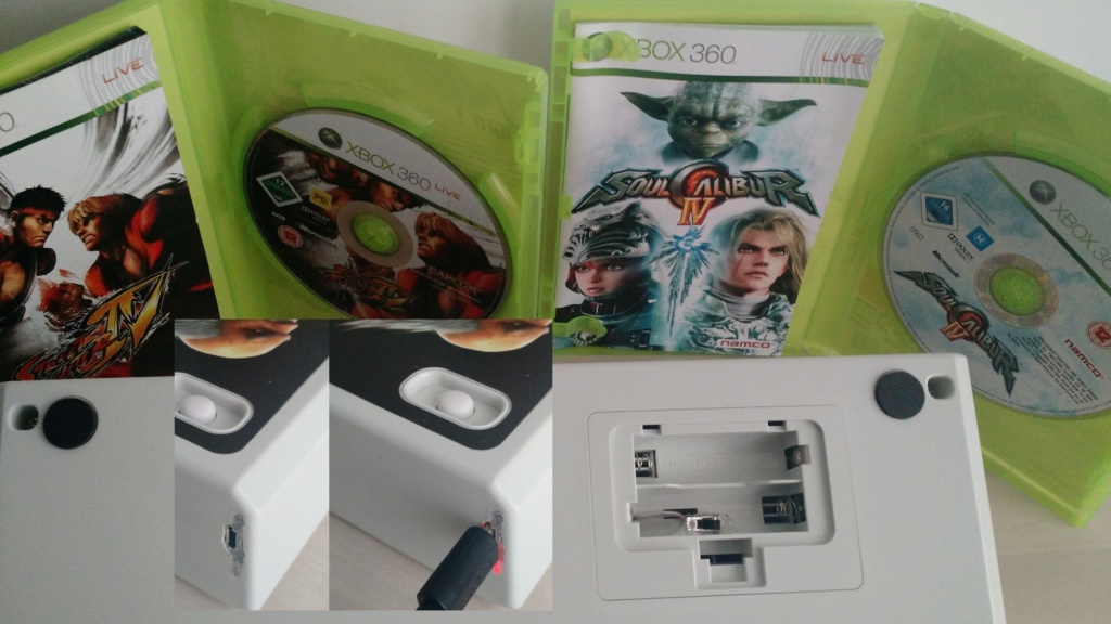 HORI stick arcade rechargeable + 2 jeux pour X360 Img_2018