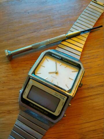 Pile pour montre casio new arrivals