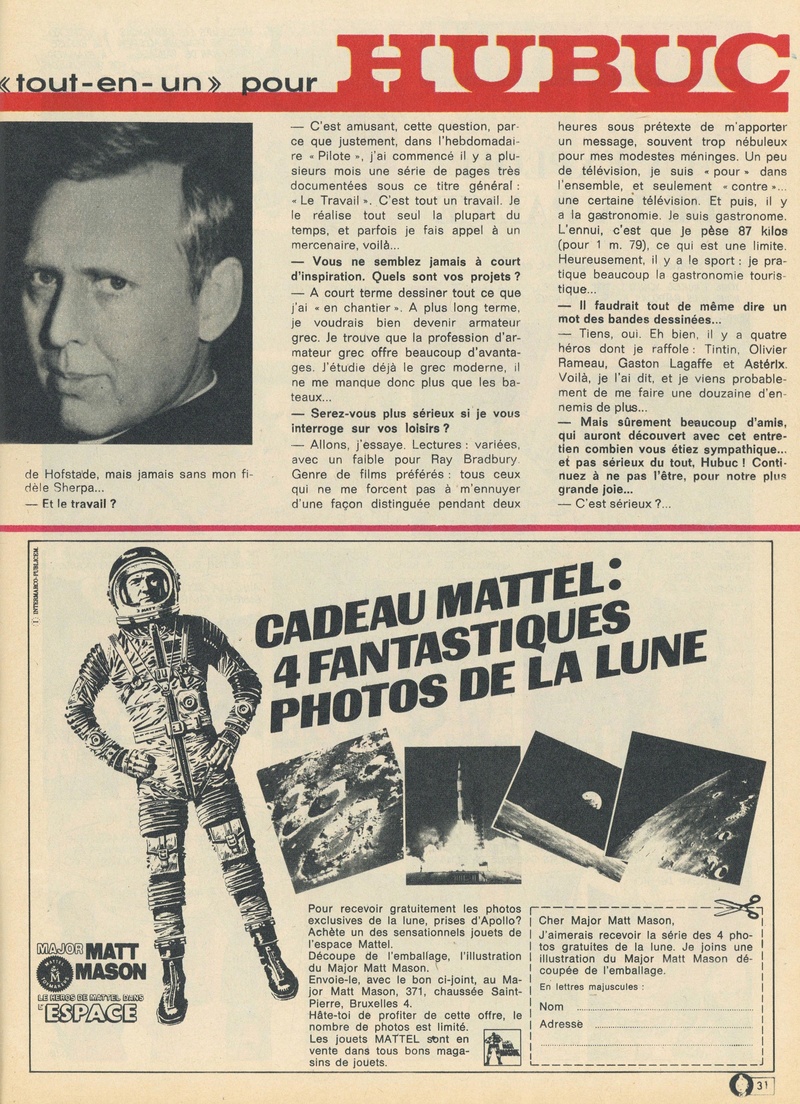 Les dessinateurs méconnus de Tintin, infos et interviews rares - Page 20 1969-410