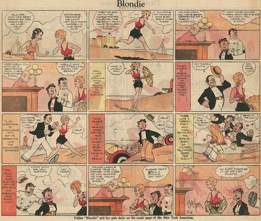 9ème Art, musée de la bande dessinée par Morris et Vankeer - Page 5 Blondi11