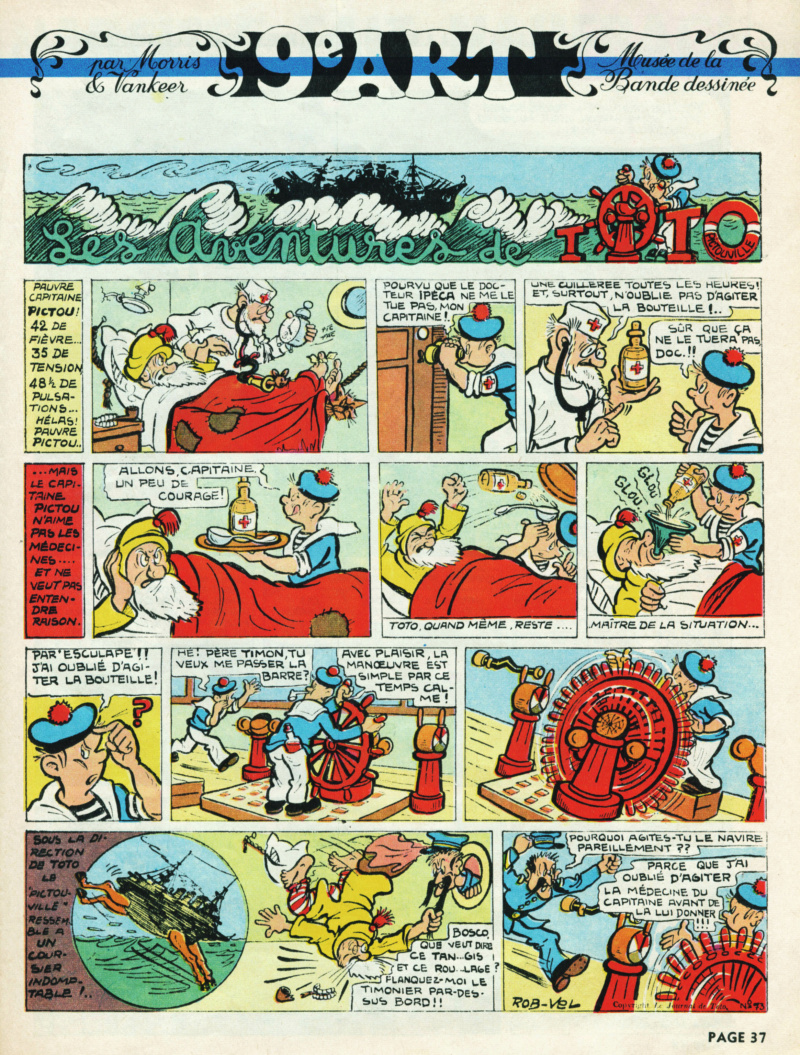 9ème Art, musée de la bande dessinée par Morris et Vankeer - Page 24 T102n116