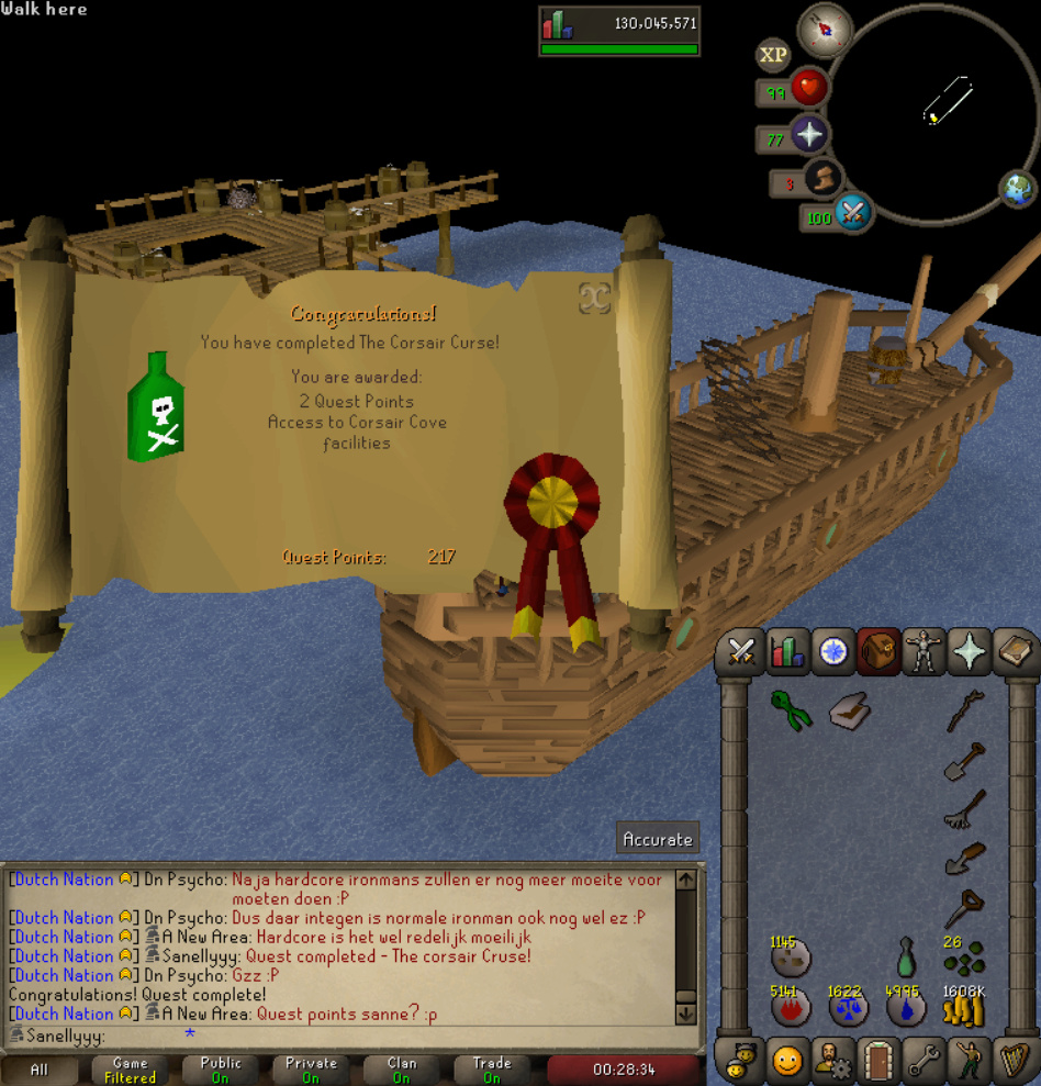 Sanellyyy. Maxed Melee. 99 Slayer.  Iron. I'm Back. - Pagina 11 Quest110