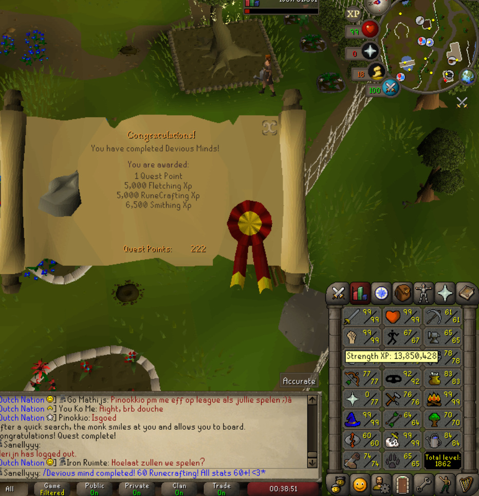 Sanellyyy. Maxed Melee. 99 Slayer.  Iron. I'm Back. - Pagina 11 Quest610