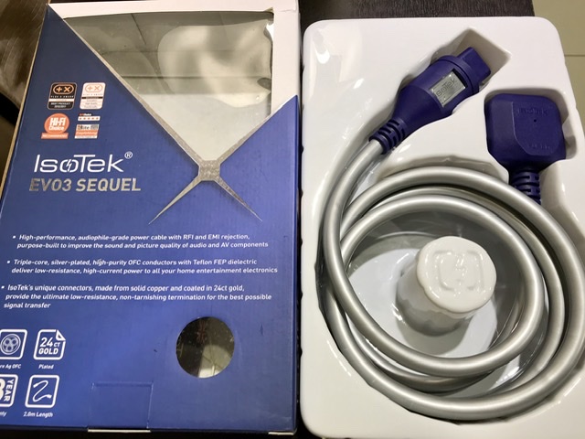 Isotek Sequel Power Cable (UK plug) 5f87f310