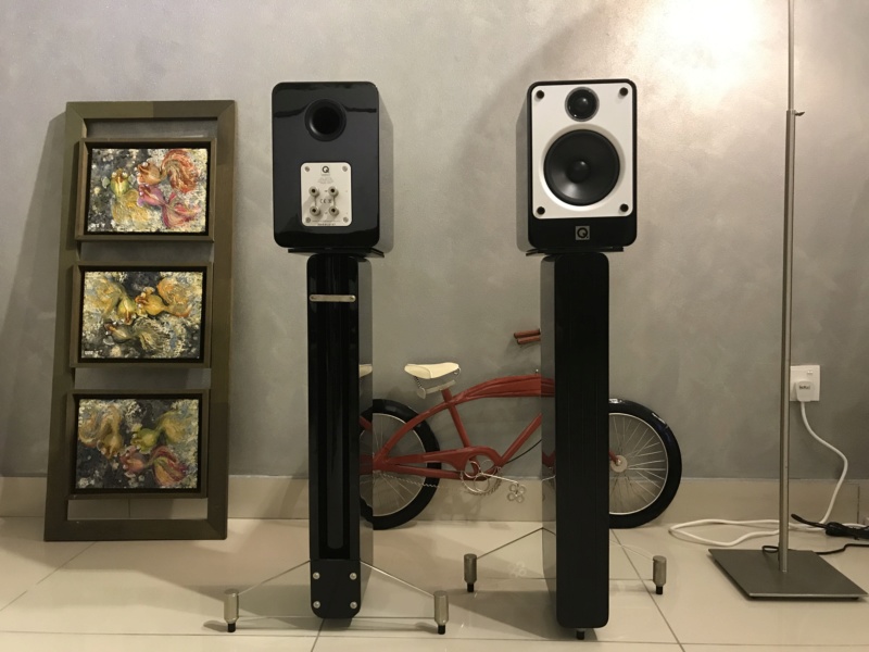 Q Acoustics Concept 20 with original stands - SOLD Baa99310