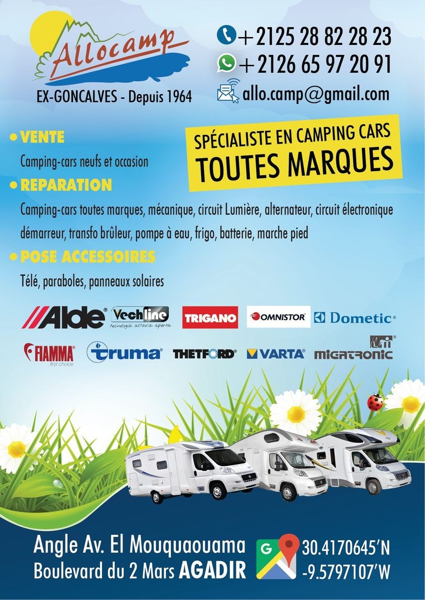[INFOS Techniques] 2 Garages à Agadir  Allocamp et Camping car service  Alloca11