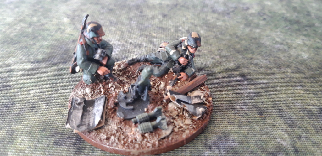 A vendre armée allemande Grande Guerre, Great War miniatures, entièrement peinte .... 20240258