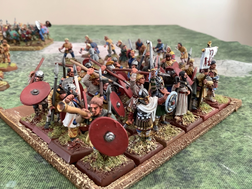 Armée dark ages  Foundry : Late romans et Francs 28mm Img_0081