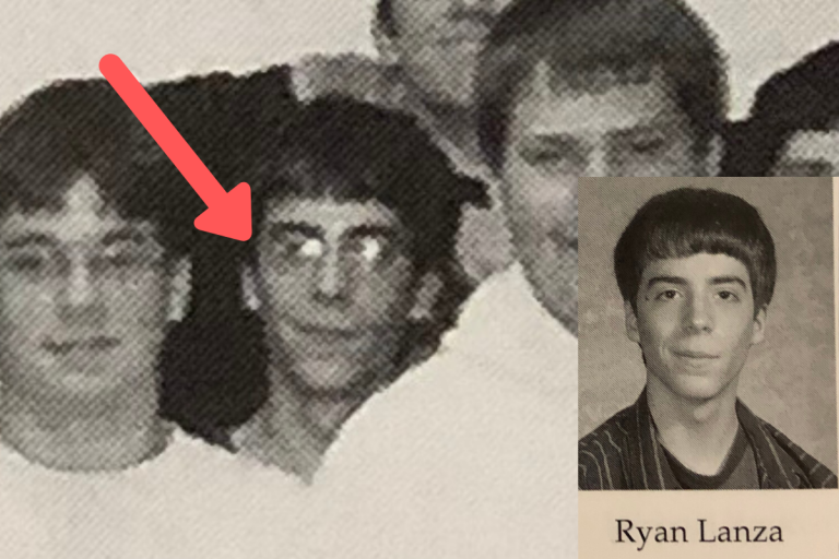 Ryan Lanza Yearbook Photos