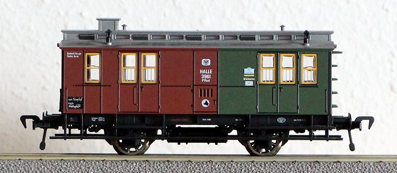 Die preußischen Reisezugwagen als H0-Modelle Fl-58210