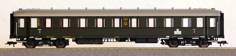 Die Einheits-Schnellzugwagen als H0-Modelle Fl563110