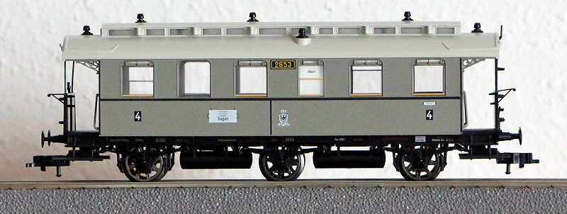 Die preußischen Reisezugwagen als H0-Modelle Fl_58912