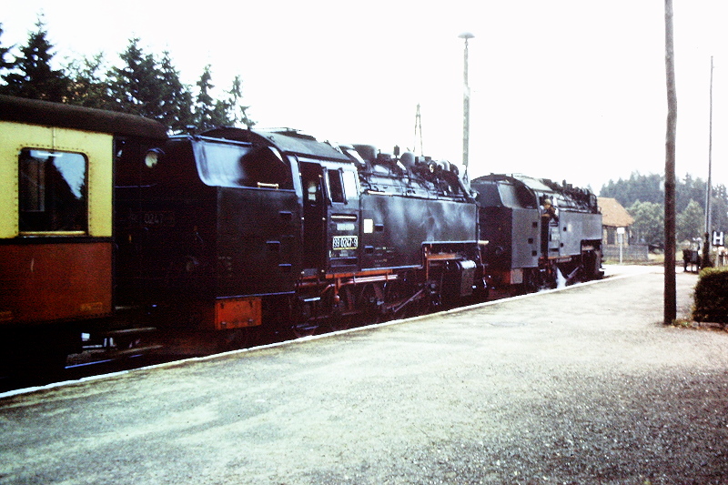 Harzquerbahn im Sommer 1982 Pict0516