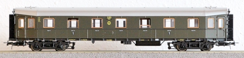 Die Einheits-Schnellzugwagen als H0-Modelle Rc454410
