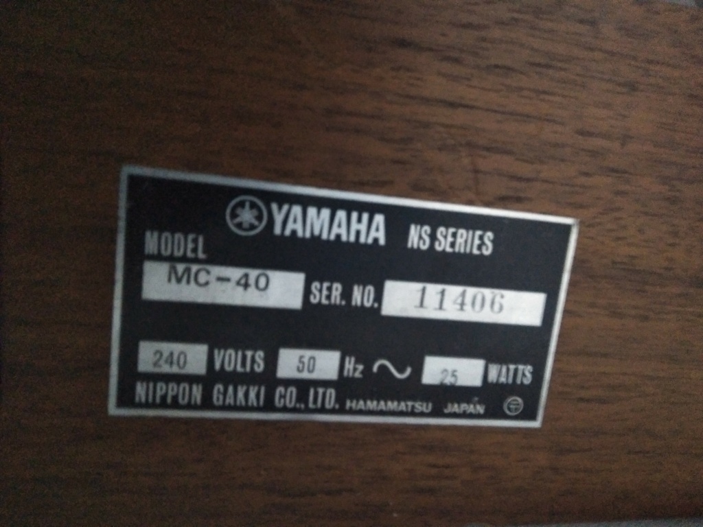 Restauro Yamaha MC40 Img_2031