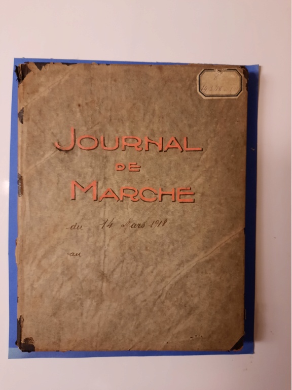 Journal de marche du 14 mars 1918 au 28 octobre 1918 20210149