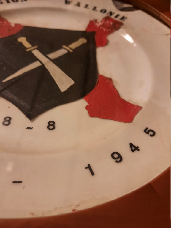 Assiette "Légion Wallonie 1941-1945" 20211140