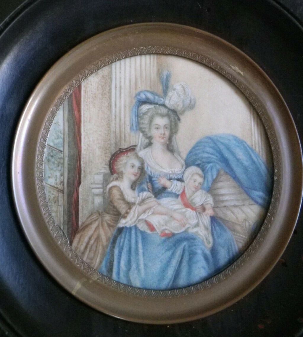 Portrait Marie Antoinette et ses enfants par Elisabeth Louise Vigée Lebrun - Page 3 Telech11