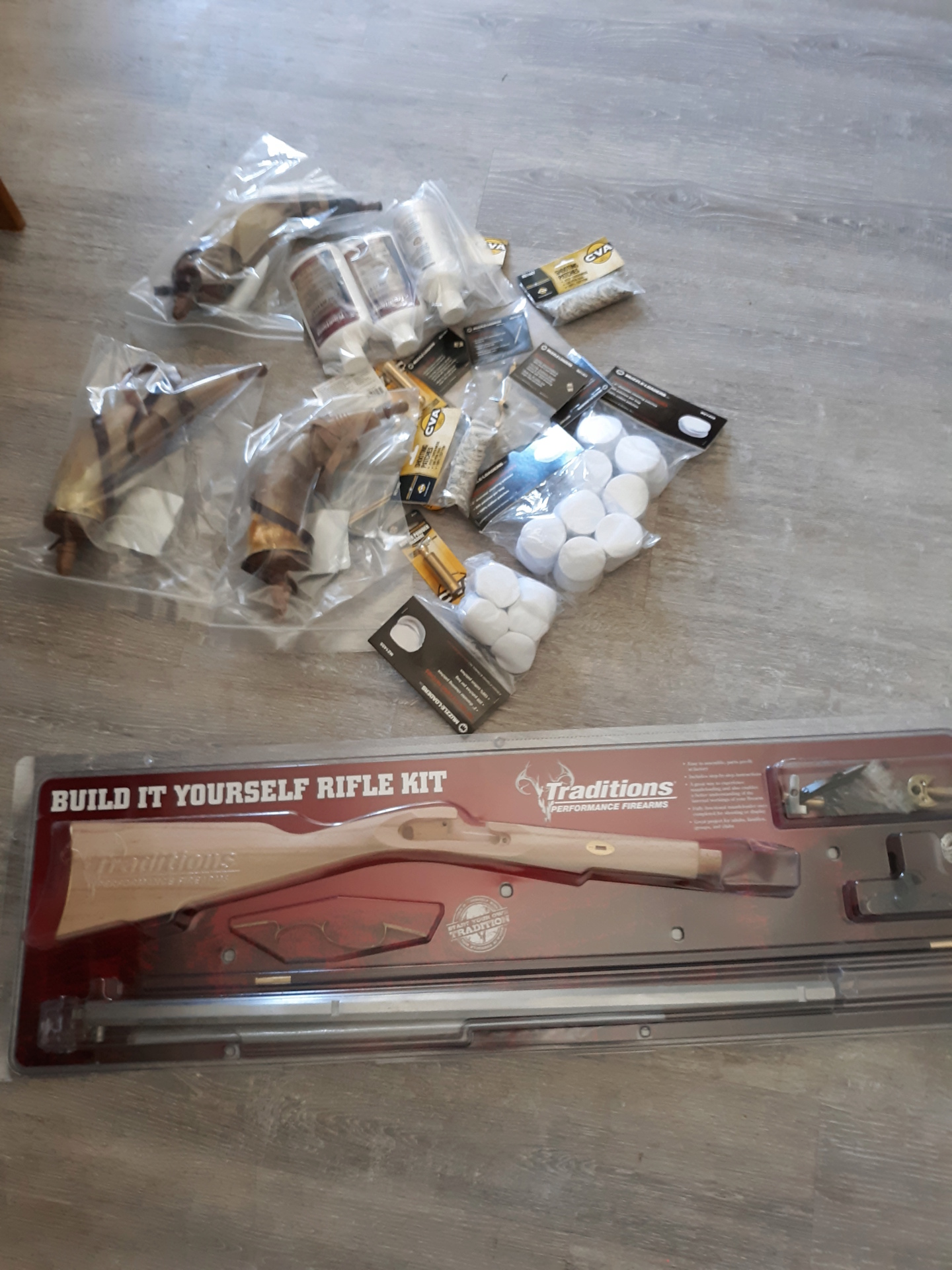 Traditions Frontier kit gun build 20220410