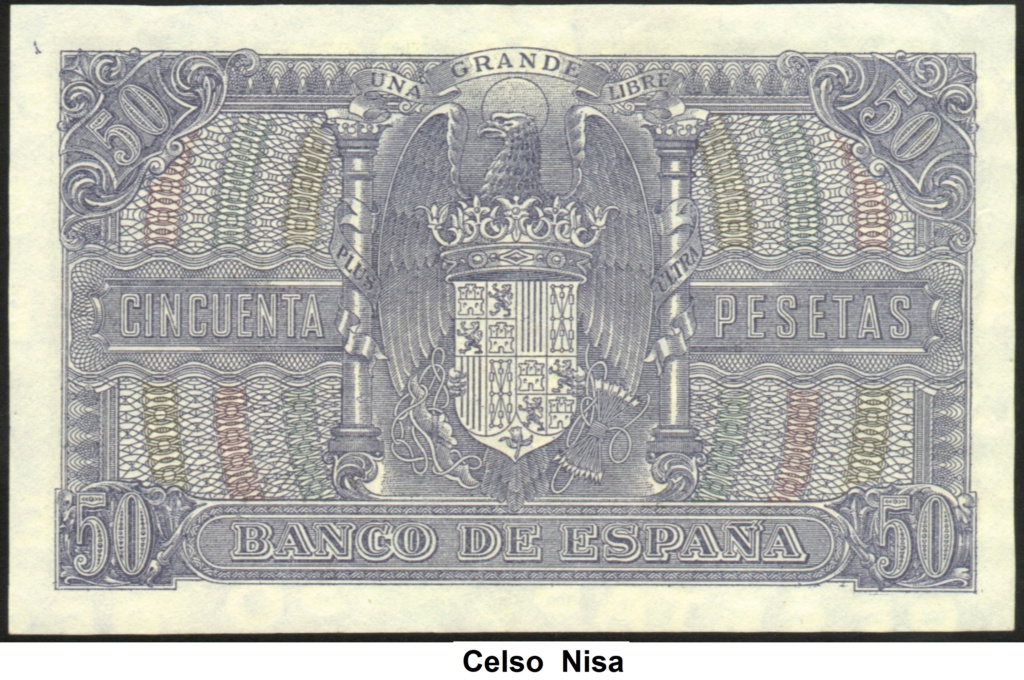 50 pesetas 1940 P62-5011