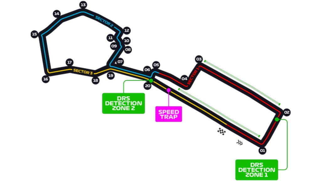 Grand Prix d'AZERBAIJAN (13 au 15 septembre 2024): présentation et horaires Track10