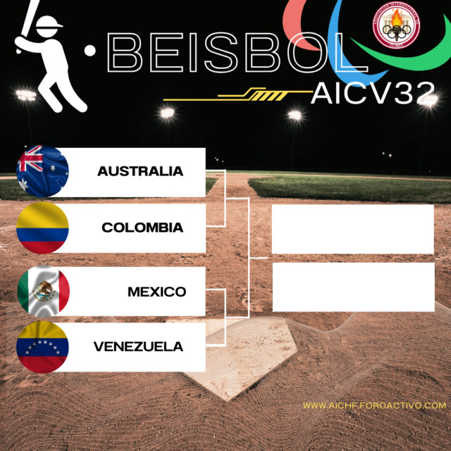 AICV32 9º Semana Campeones AIC SD + Final Futsal + Final Tenis + Comienzo Beisbol + 110M Vallas + Carrera F1 Beisbo10