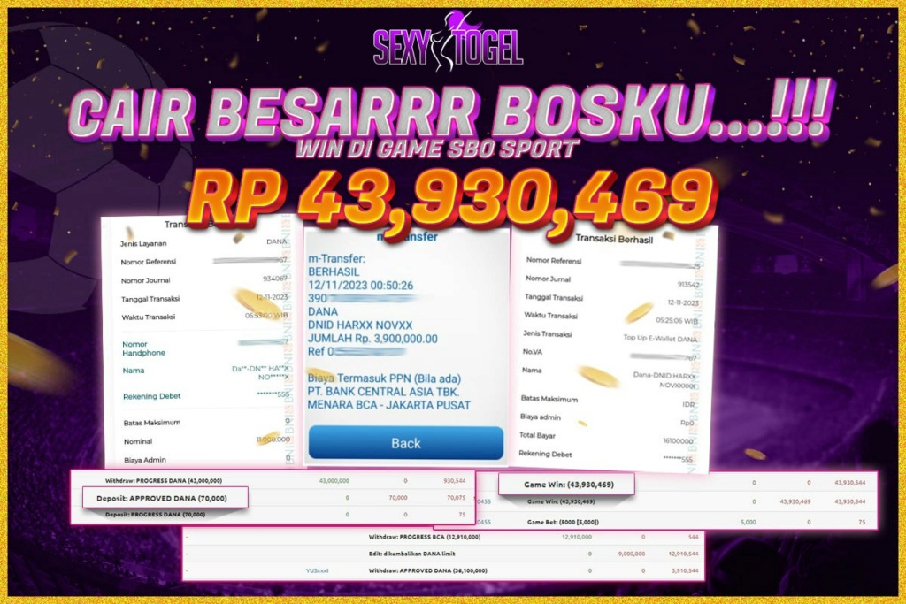SEXYTOGEL - JACKPOT SPORTBOOK SBOBET : MINGGU 12 NOV 2023 317