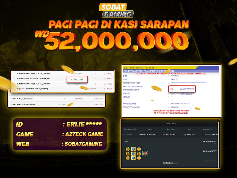 SOBATGAMING - JACKPOT SLOT AZTEC GEMS : KAMIS 16 NOV 2023 418
