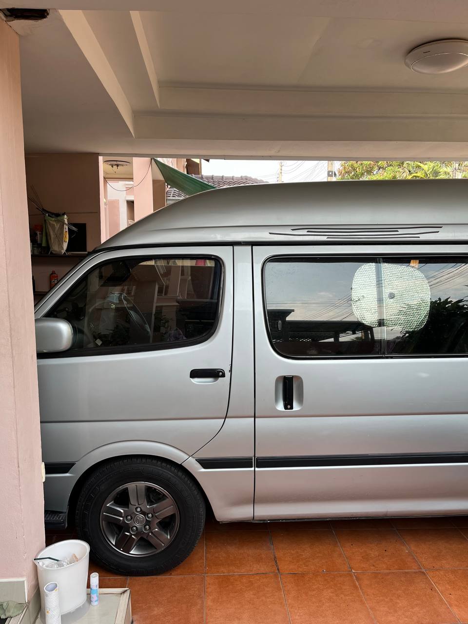 Toyota HiAce does not has power go to the mountain 110