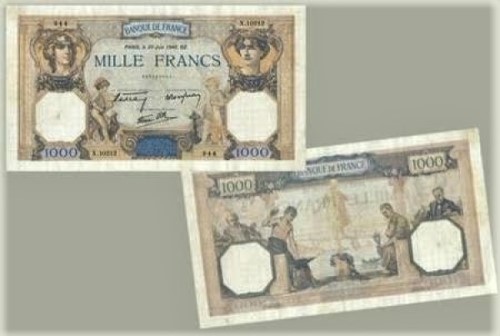 Nos vieux Billets - Notre histoire * Xx_01_14