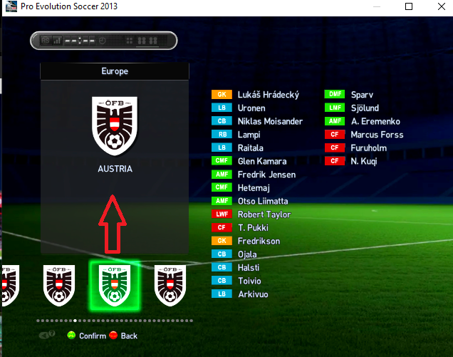 Europe National Team Logos and Names are Corrupt. HELP! Pes_1313