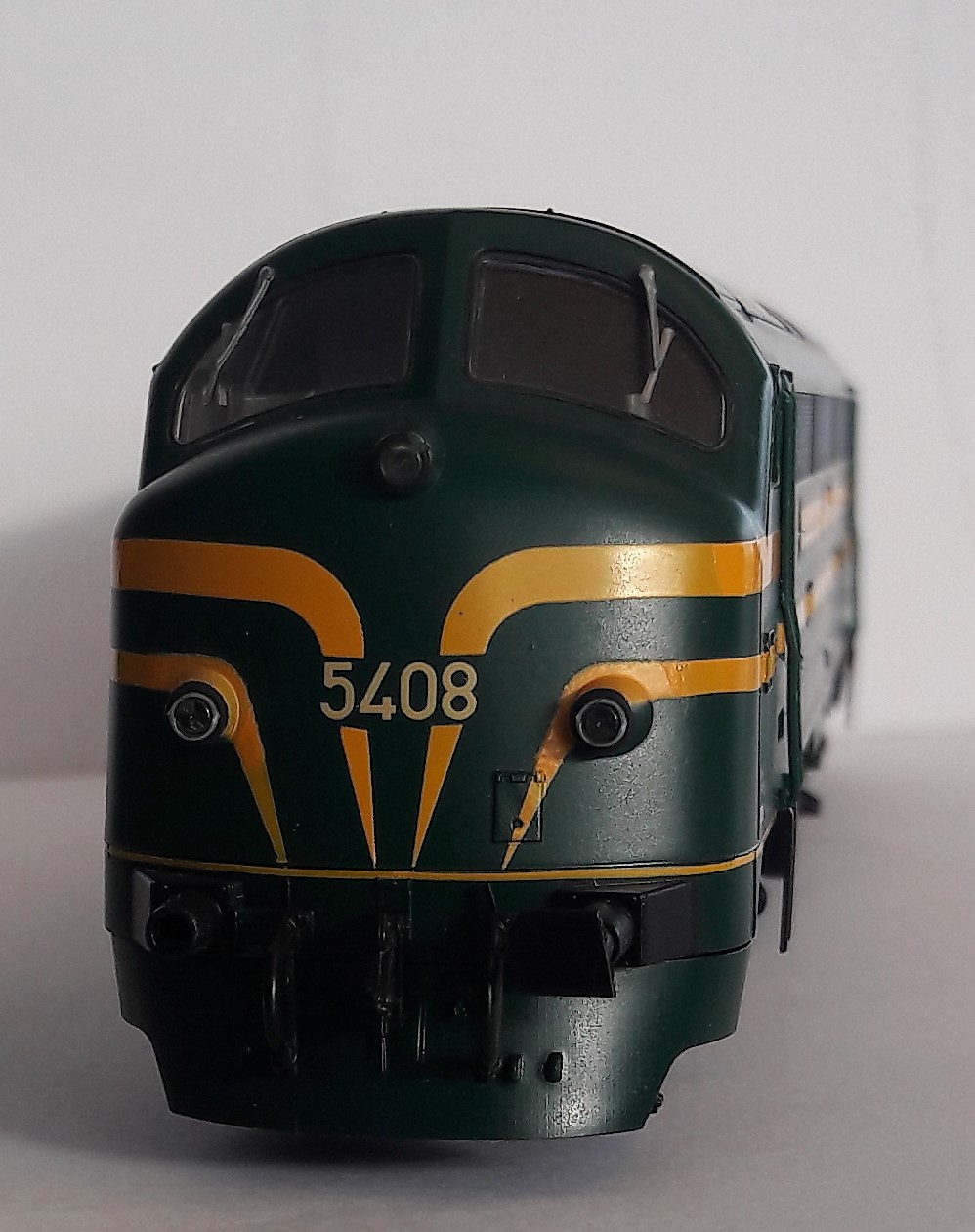ROCO 63475 SNCB - Caisse 5408 - Deux rails DCC - Bon état Roco_613