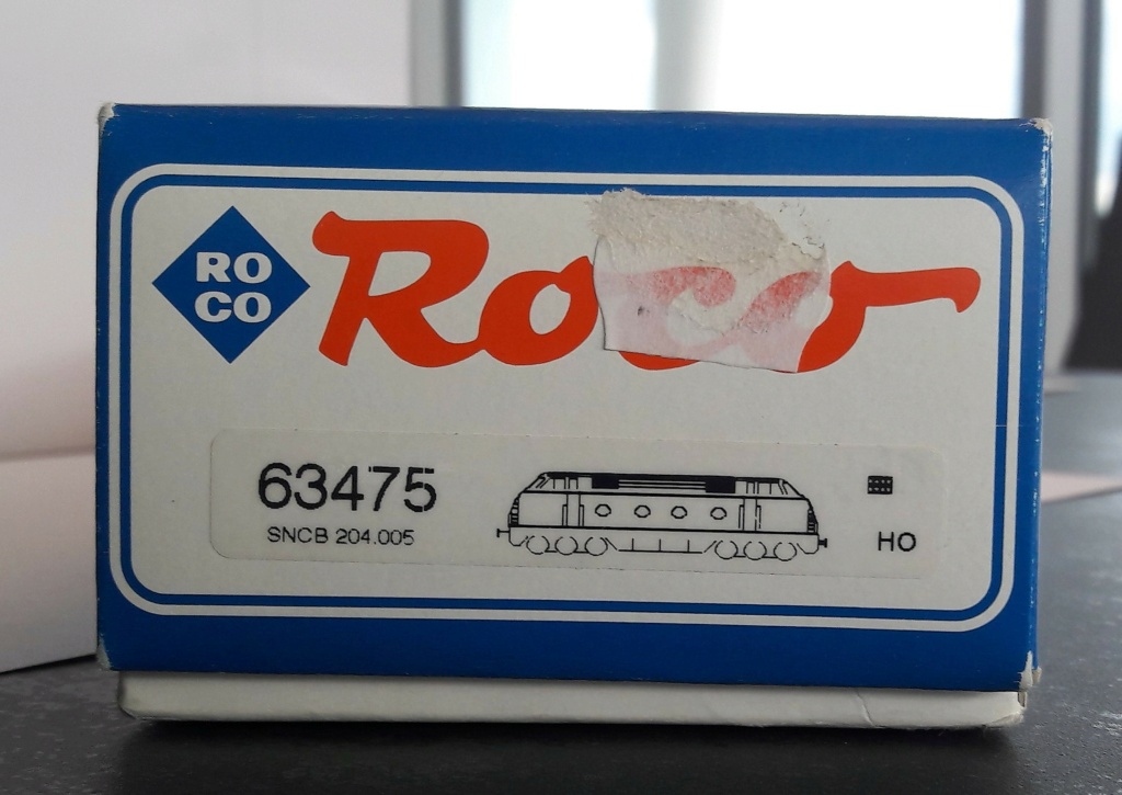 ROCO 63475 SNCB - Caisse 5408 - Deux rails DCC - Bon état Roco_616