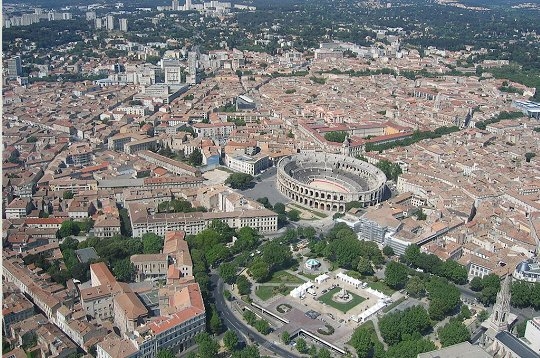 Les dpartements franais vus du ciel Gard-210