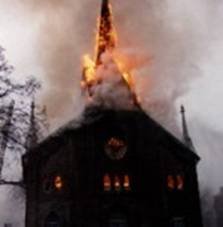 Incendie criminel d'une église Eglise11