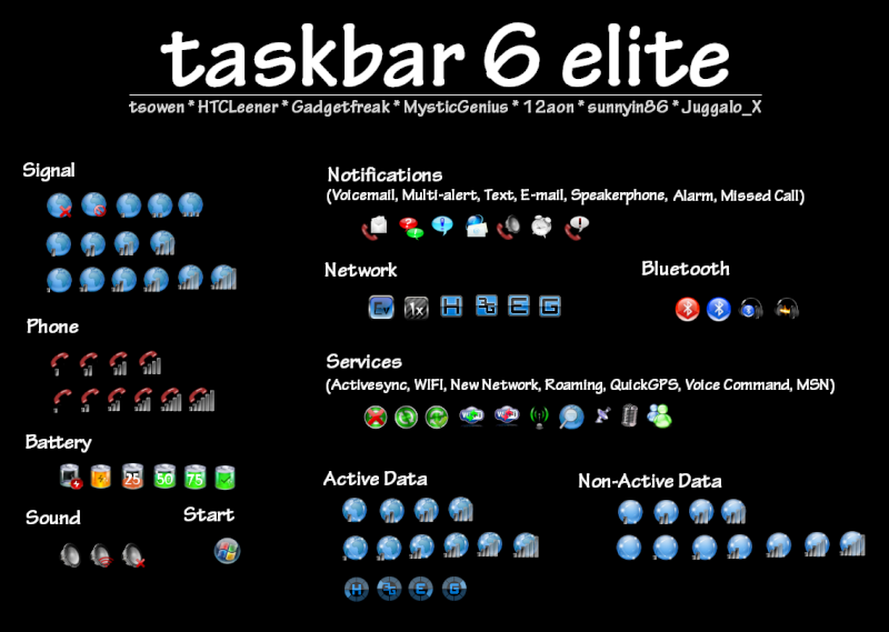[Taskbar] [01.06.09] Collections de Taskbar pour WM 6.1 & 6.5 / Discussions - Page 9 Previe10