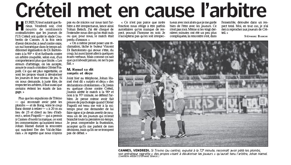 Article du Parisien et de L'Equipe - Page 2 117