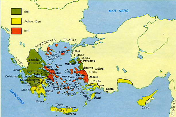 Atlante storico - IL MONDO GRECO (VIII-I a.C.) Grecia10