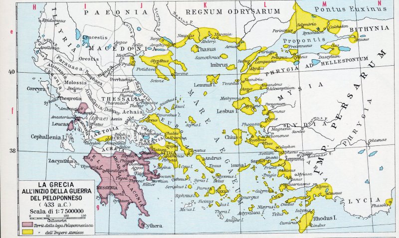 Atlante storico - IL MONDO GRECO (VIII-I a.C.) Grecia11