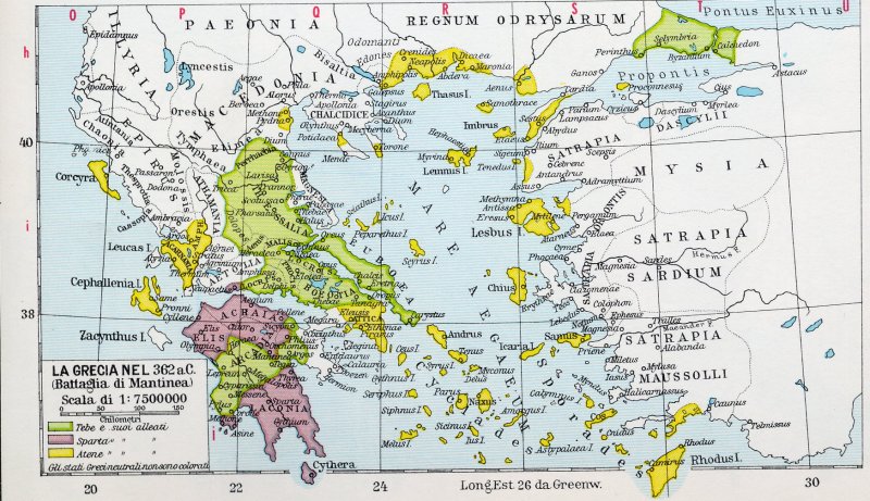 Atlante storico - IL MONDO GRECO (VIII-I a.C.) Grecia12