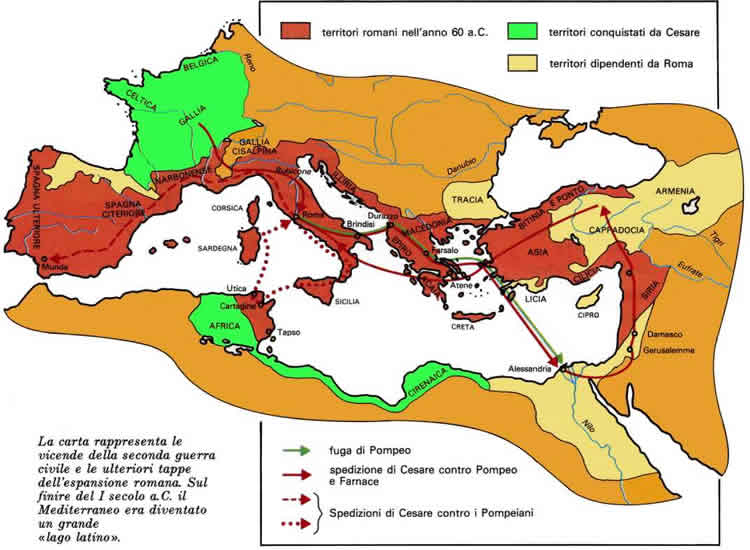 Atlante storico - IL MONDO ROMANO (VIII a.C.-V d.C.) Map_ce10