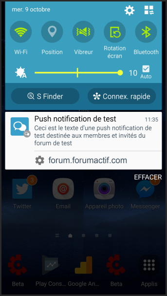 Notifications Push personnalisées : un nouveau moyen pour mobiliser votre communauté Screen10